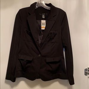 89th and Madison Black Blazer size S